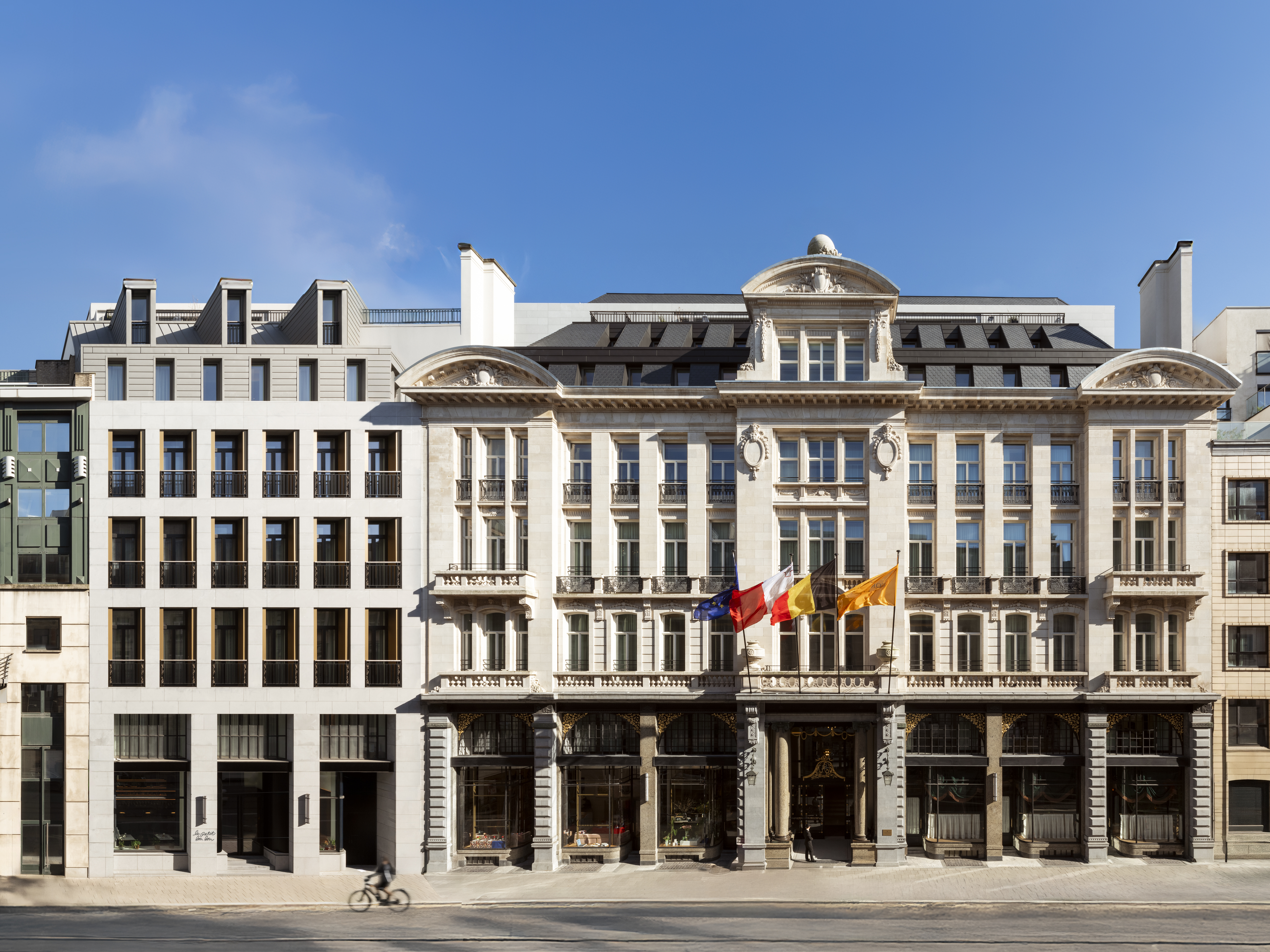 Corinthia Brussels exterior entrance hotel