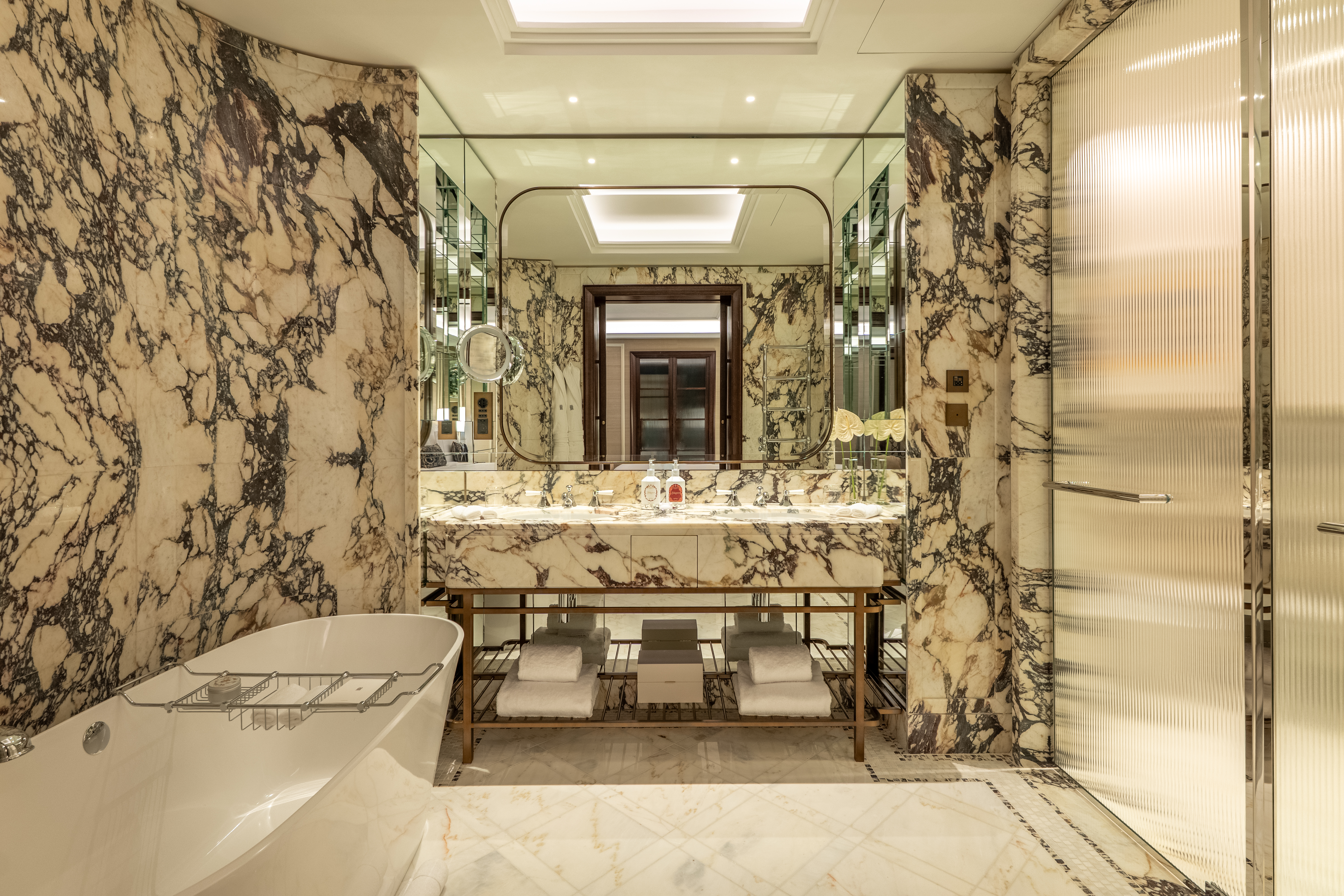 Campo Marzio Suite Bathroom Corinthia Rome 