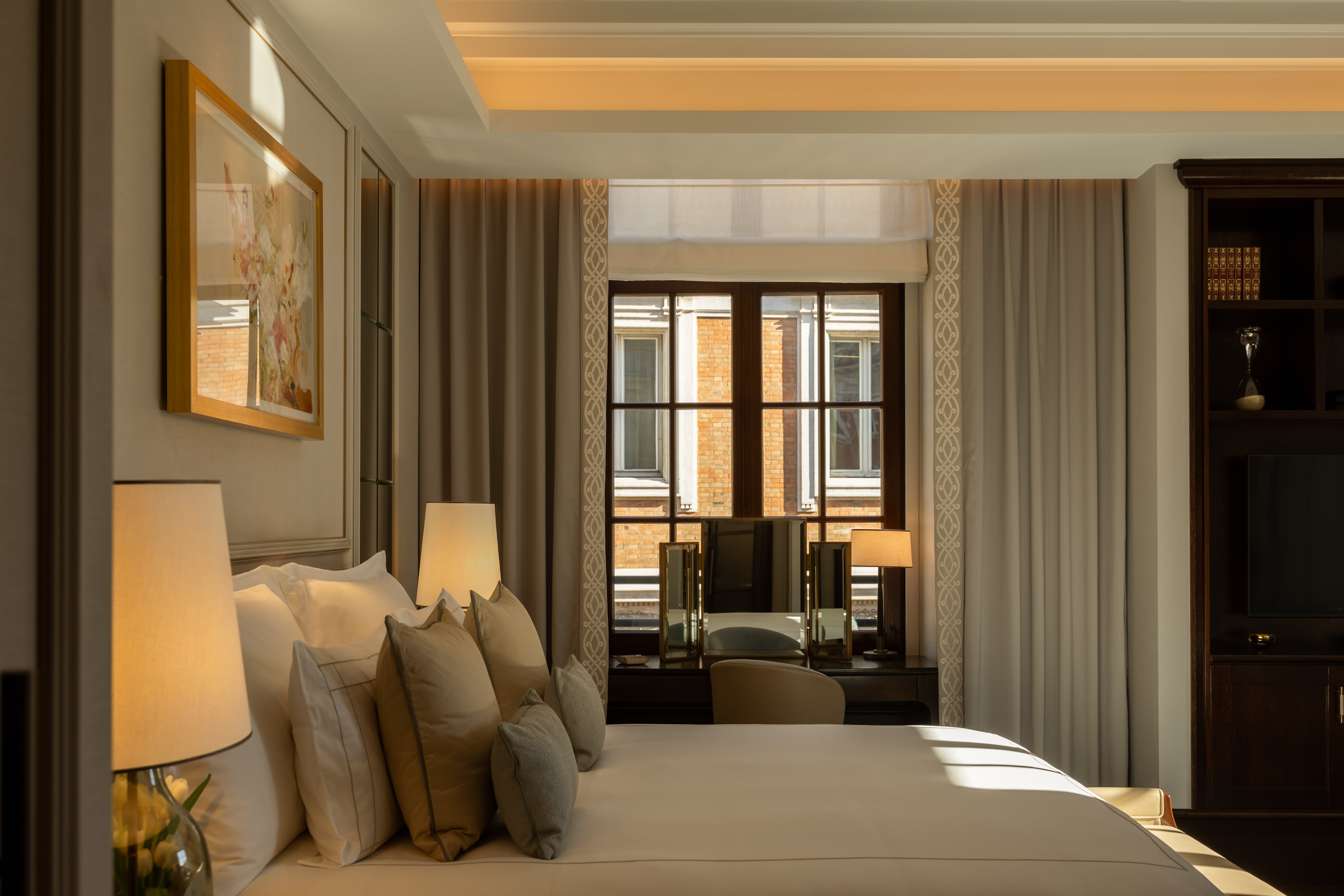 Junior Suite Bedroom Corinthia Rome