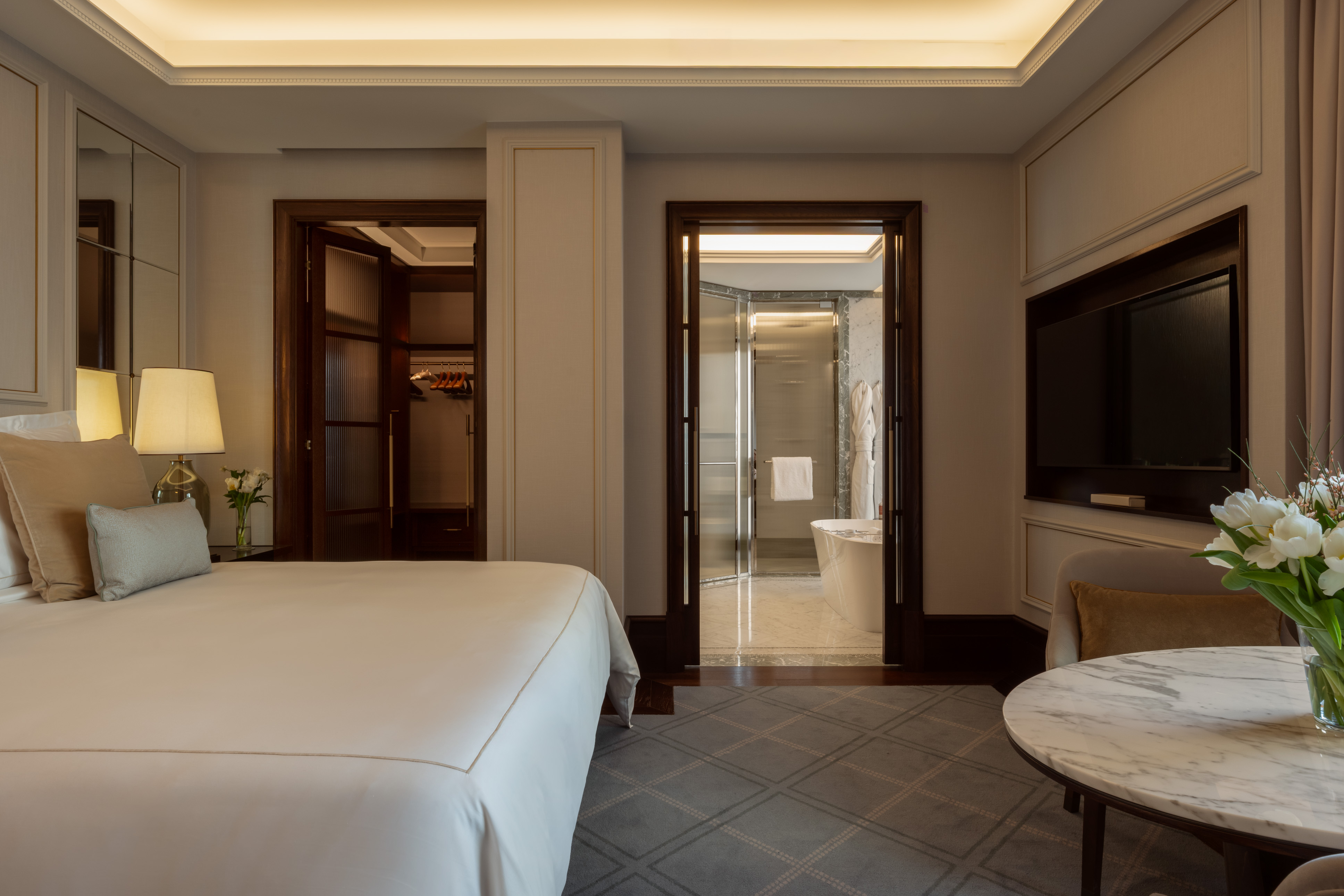 Superior Room Bedroom Corinthia Rome