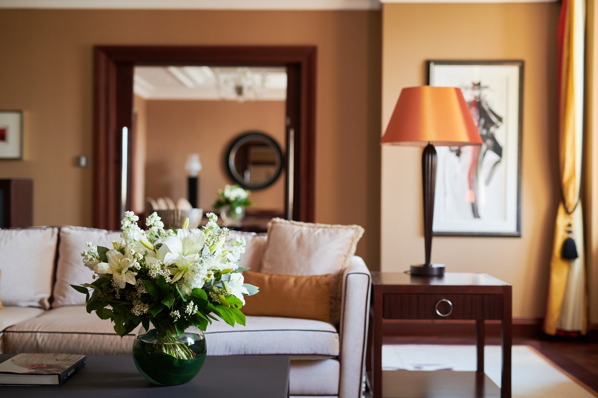 corinthia budapest presidential suite living room