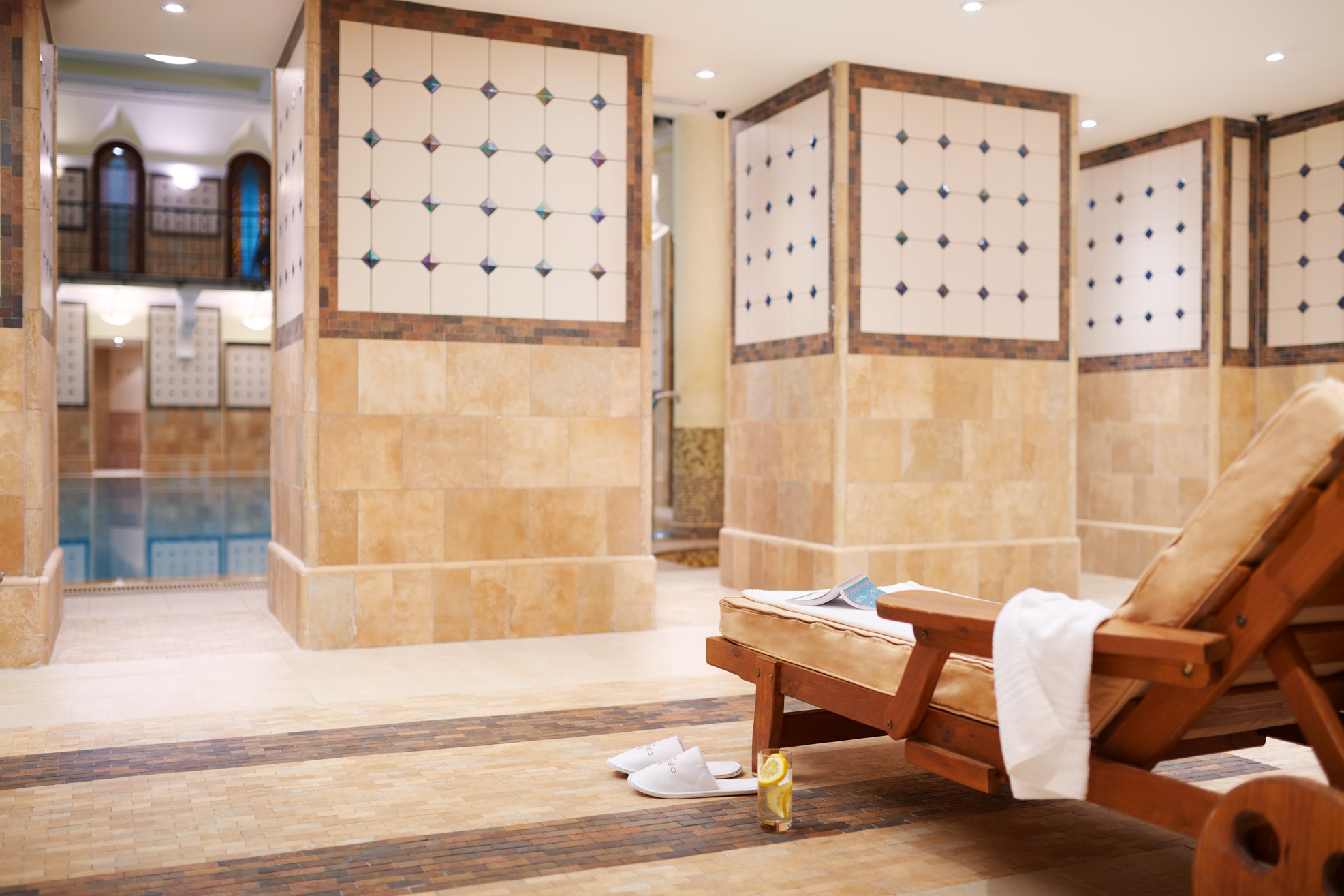 Corinthia Budapest Spa lounge