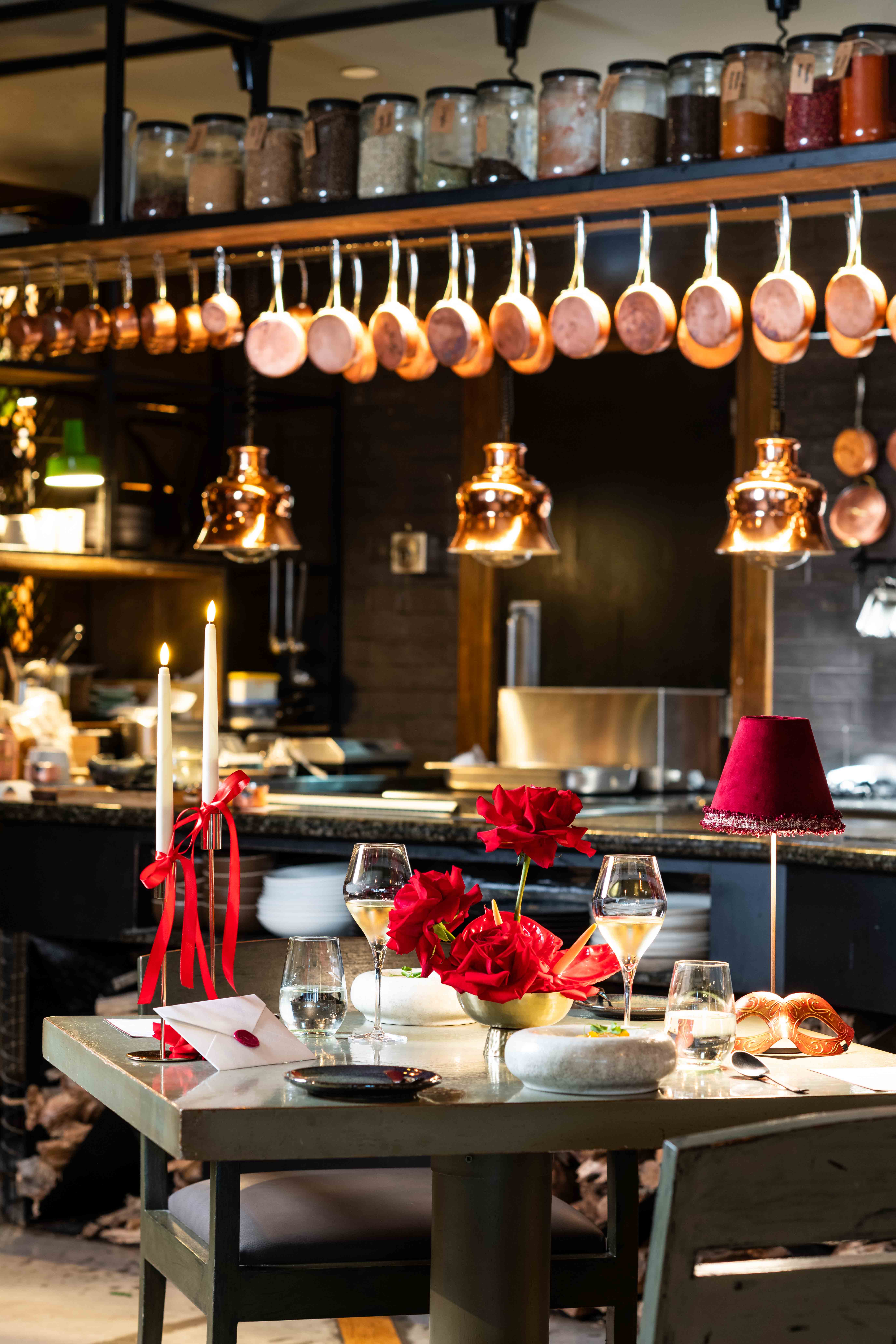 A candlelit dinner for two at Erva