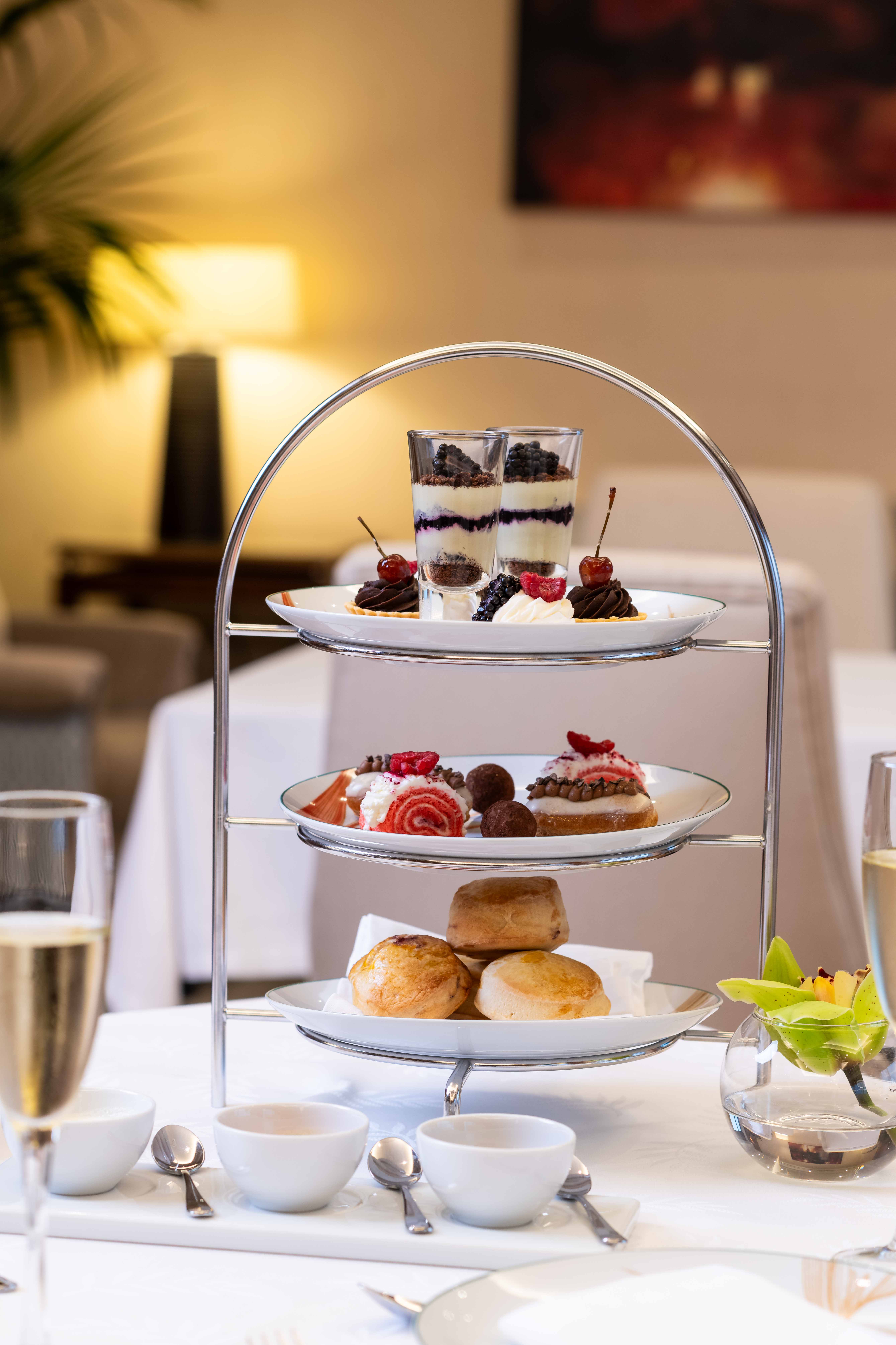 Valentine's afternoon tea at Sky Lounge