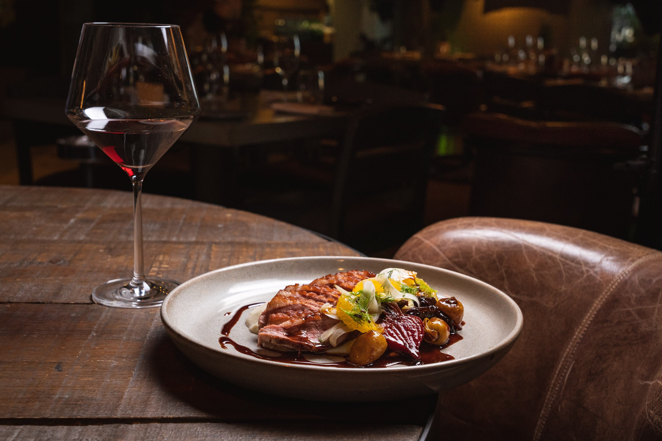 Corinthia-Lisbon-Erva-Restaurant-Bar-Food-Duck-Fennel-and-Glazed-Vegetables