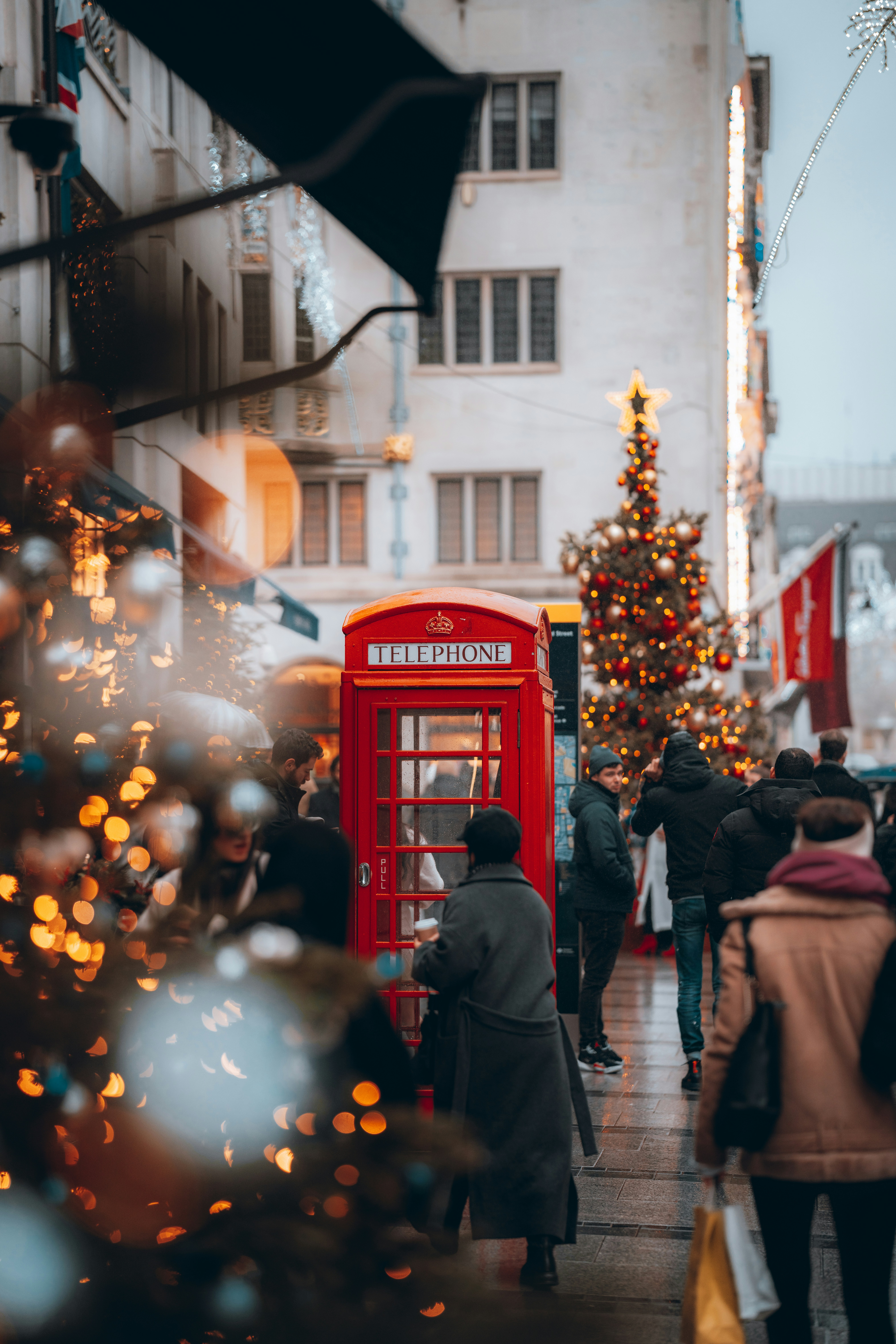 Leicester Square Christmas market