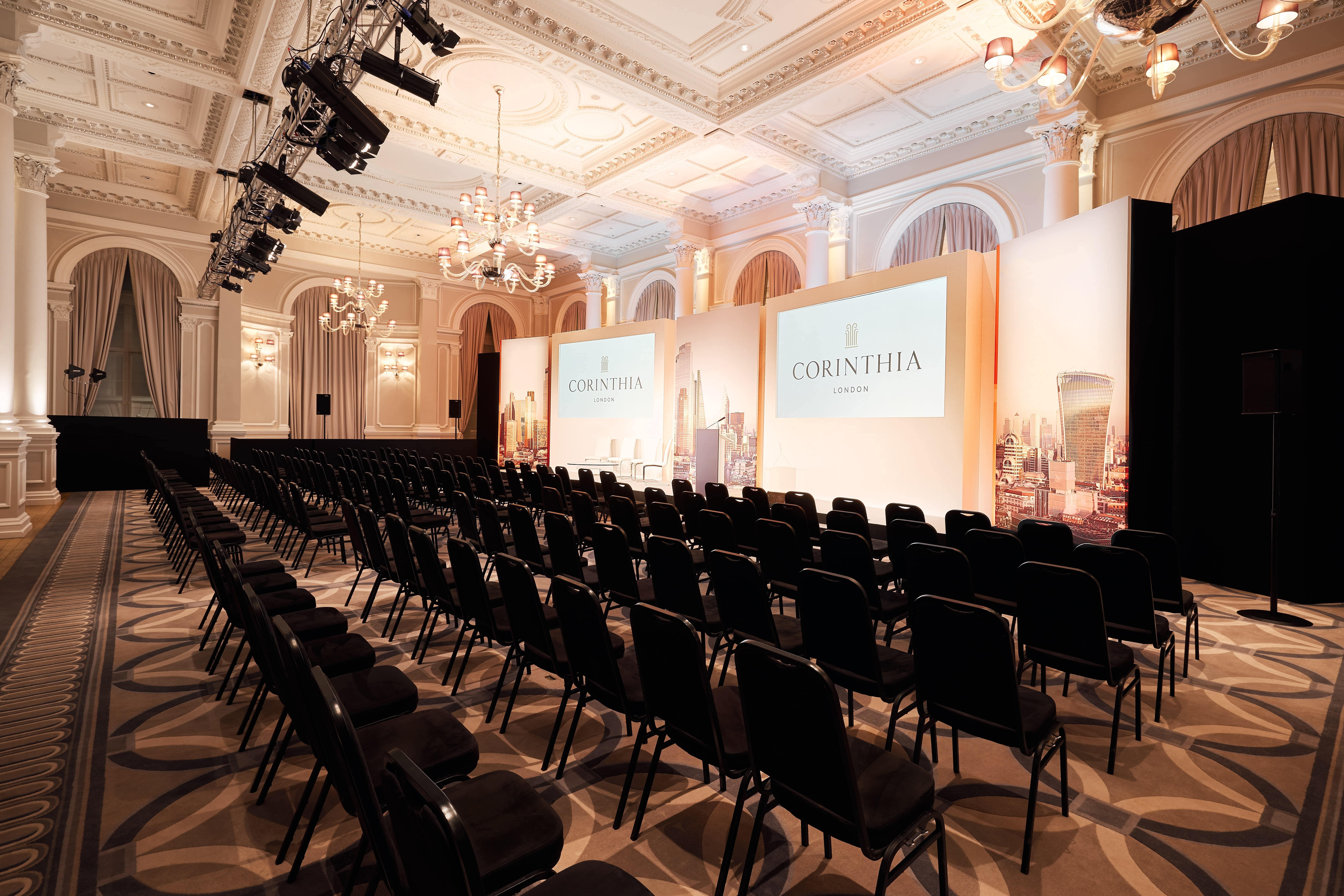 Corporate set up in the Ballroom