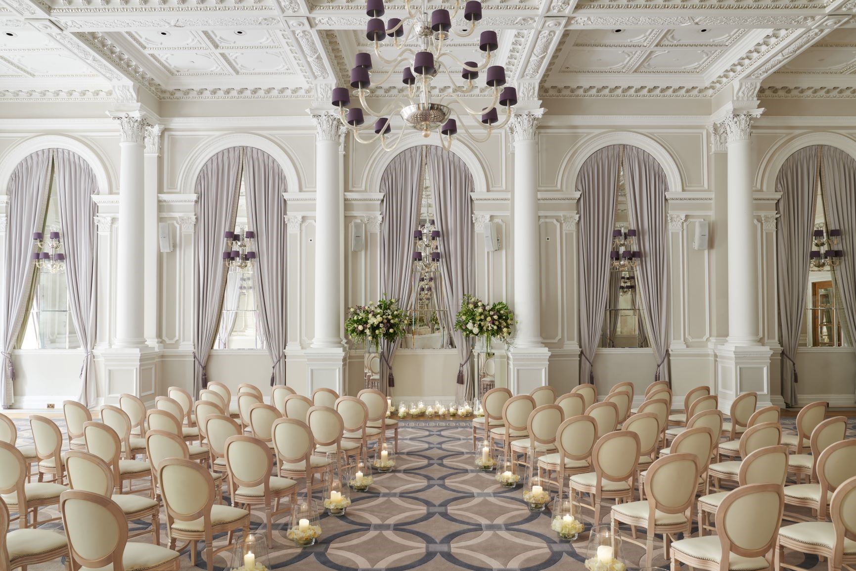Wedding set up in the Ballroom