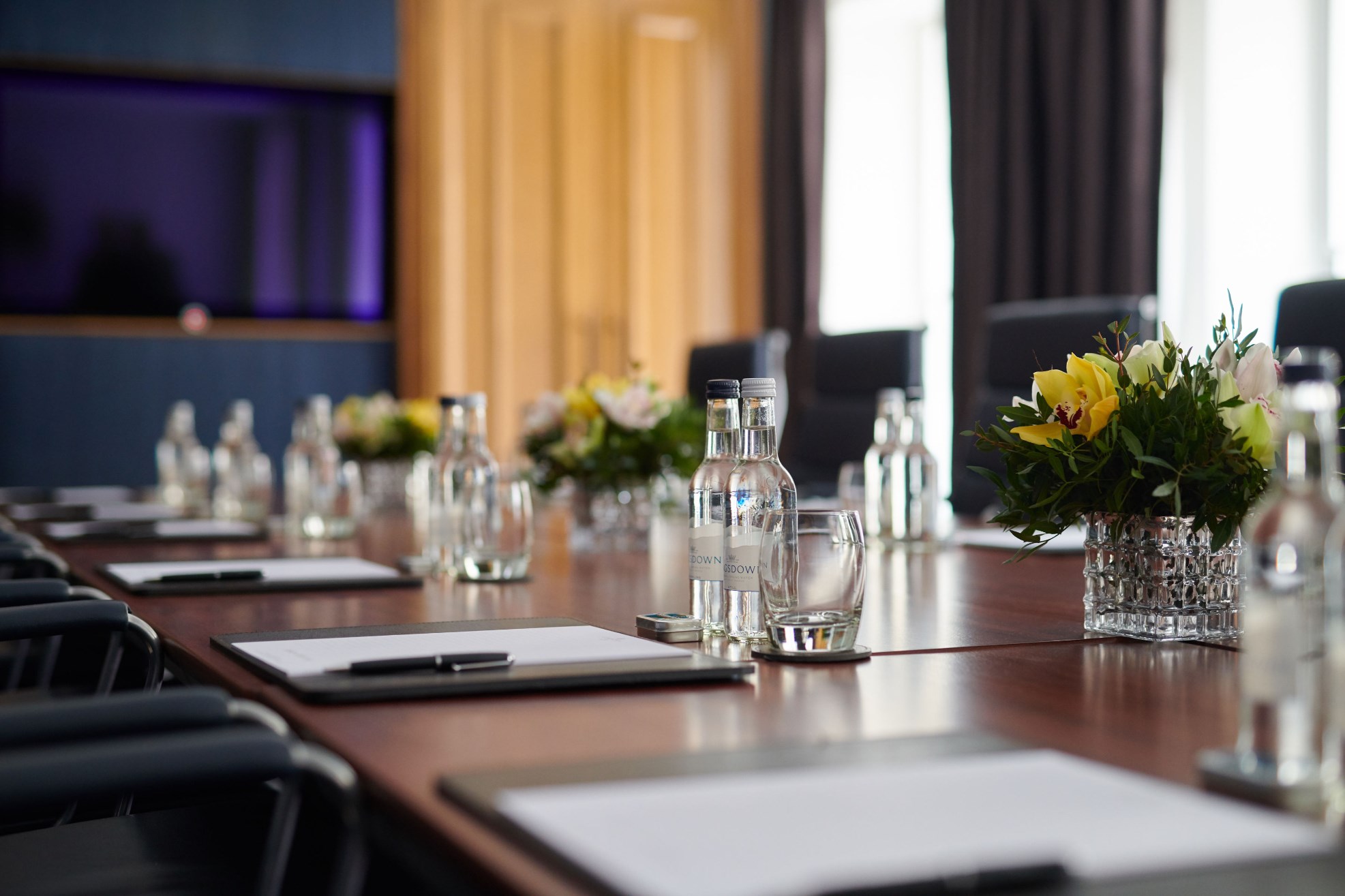 Meeting room table details 