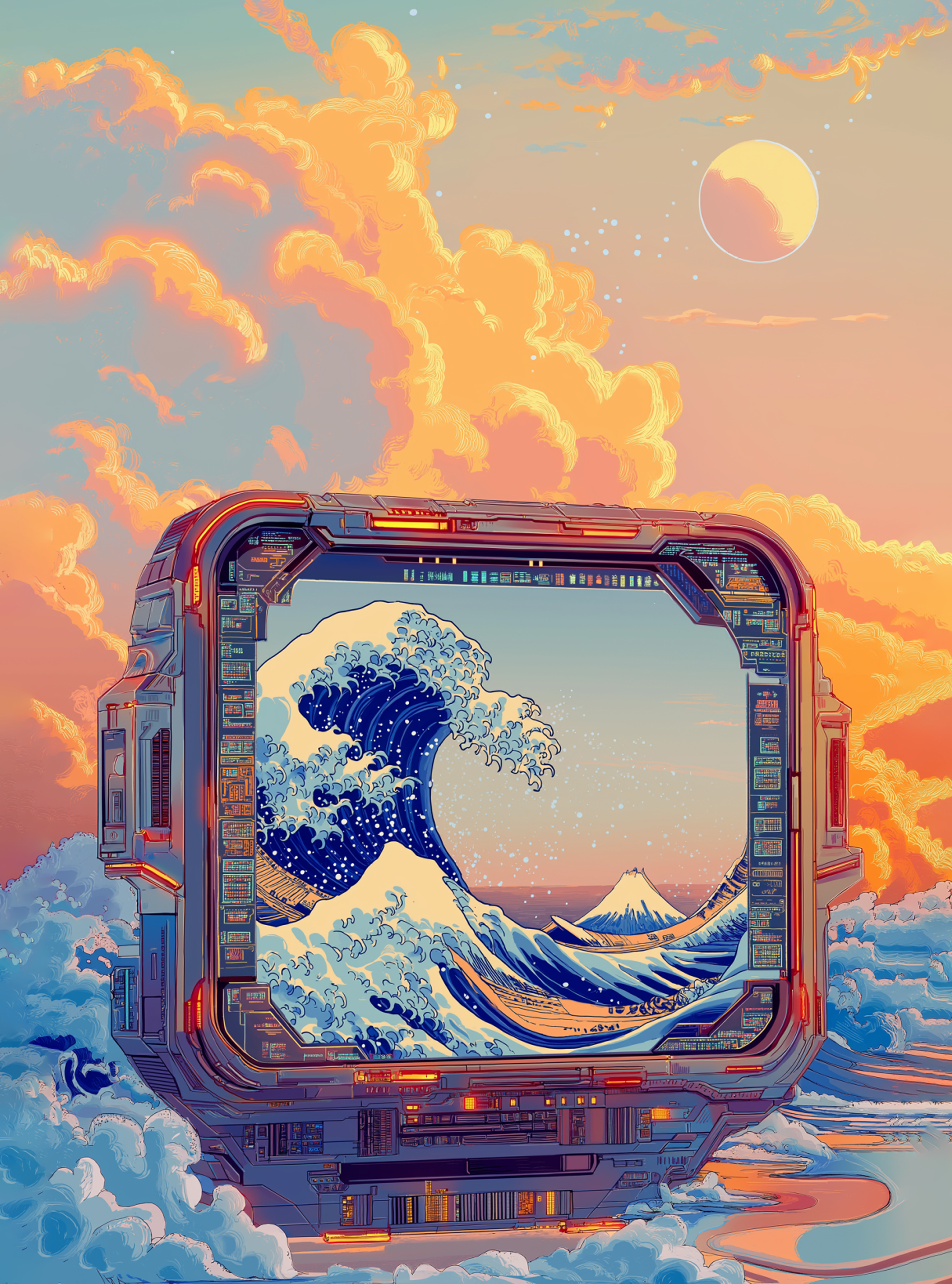 波の夢 Wave of dreams