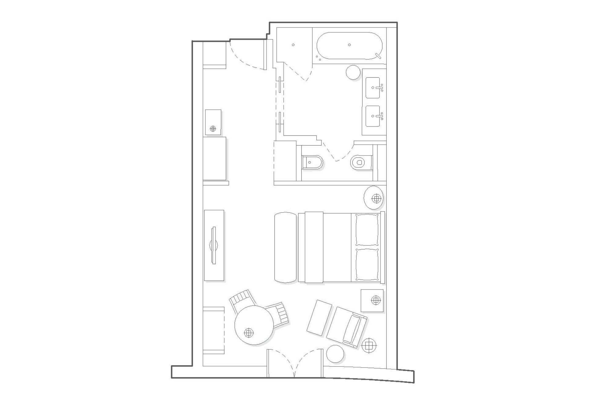 Deluxe Room floorpan