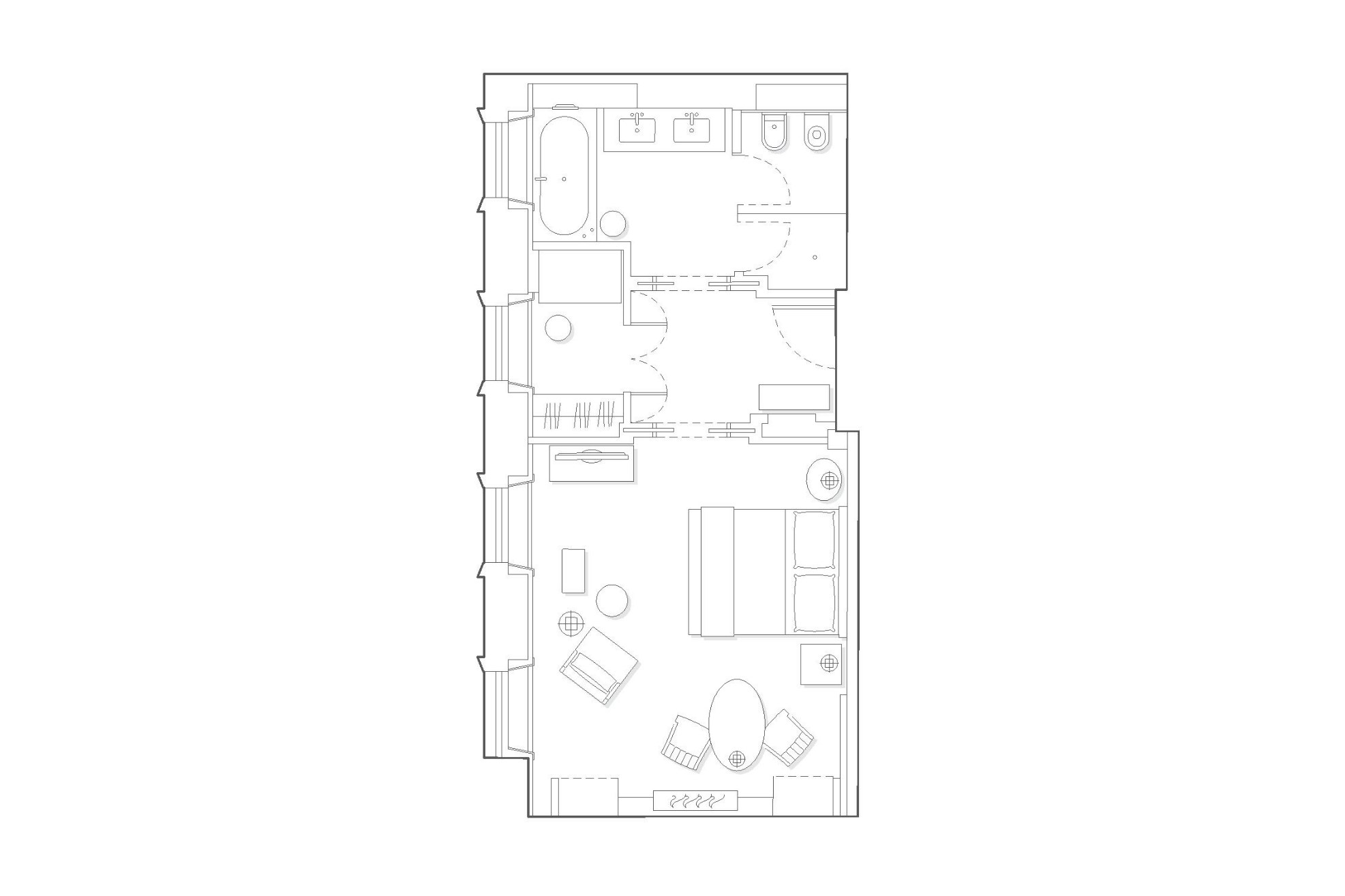 Superior Room floorplan