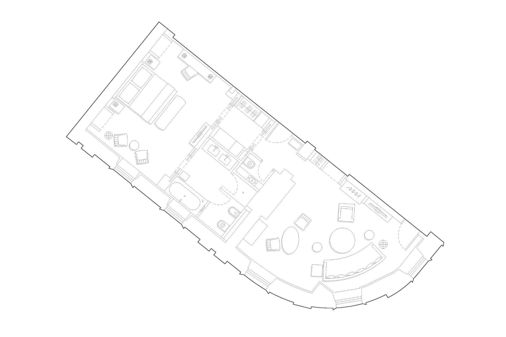 Trafalgar Suite floorplan