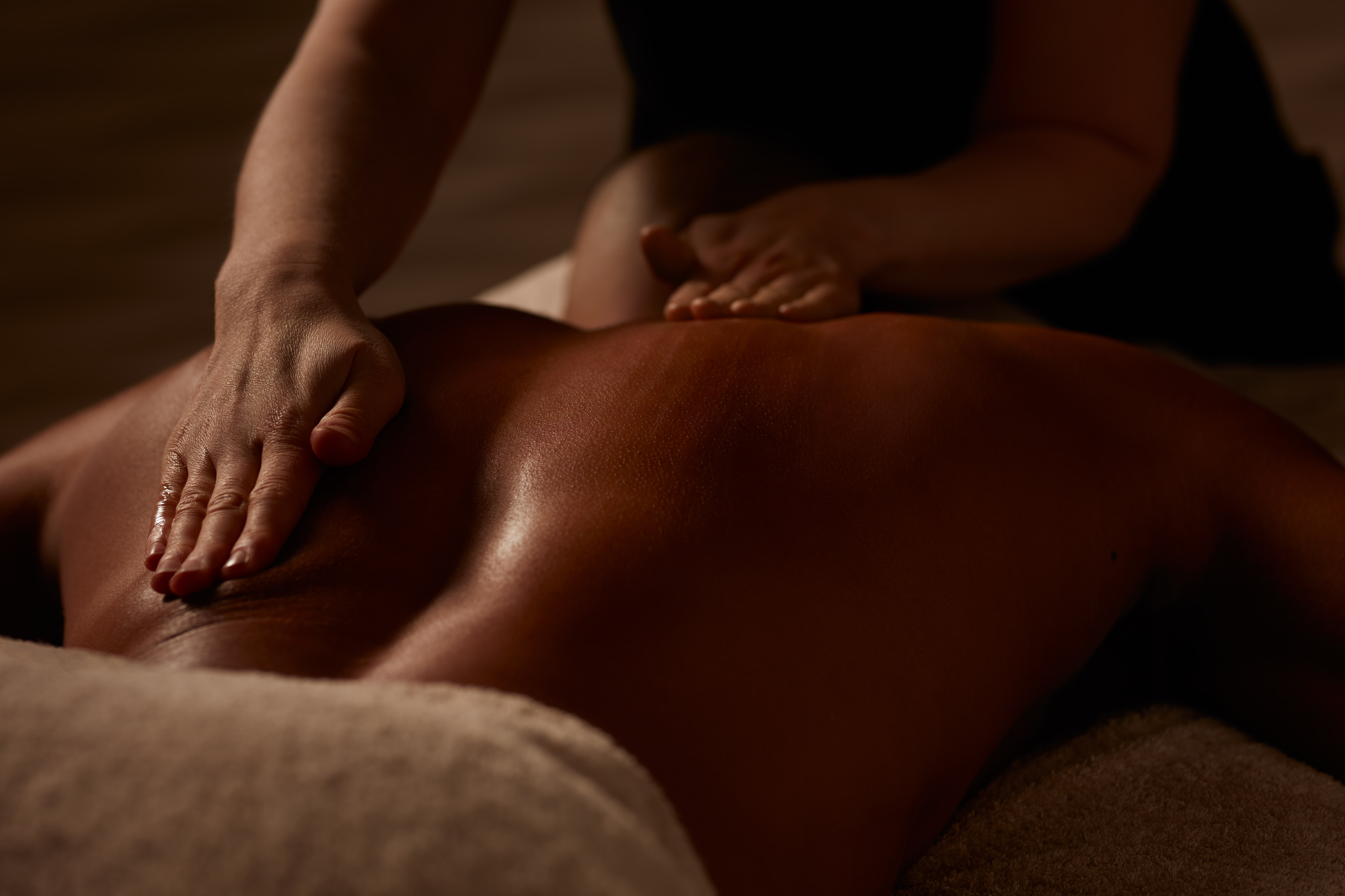 Guest enjoying massage treatment at ESPA Life at Corinthia near Trafalgar Square and Westminster in London