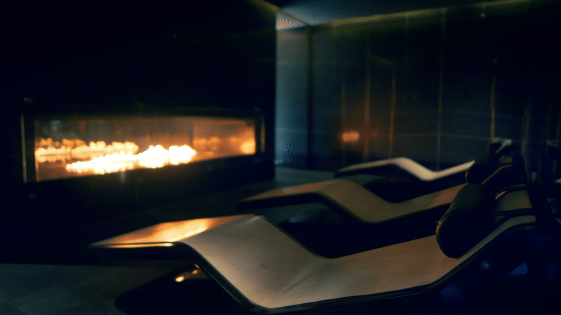 Tranquil relaxation area for wellness and calm at ESPA Life at Corinthia luxury hotel spa in Westminster