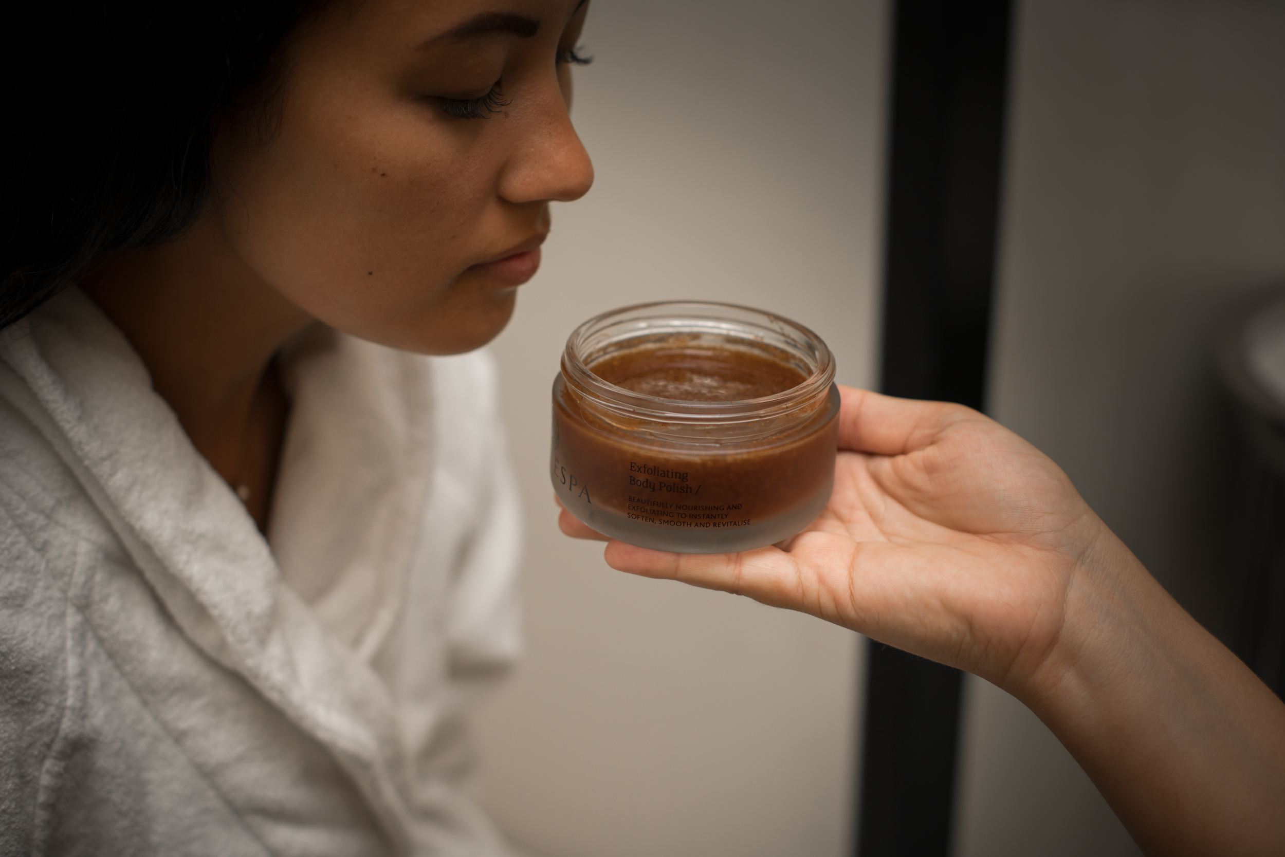 Peaceful moment of relaxation with spa therapist at ESPA Life at Corinthia London