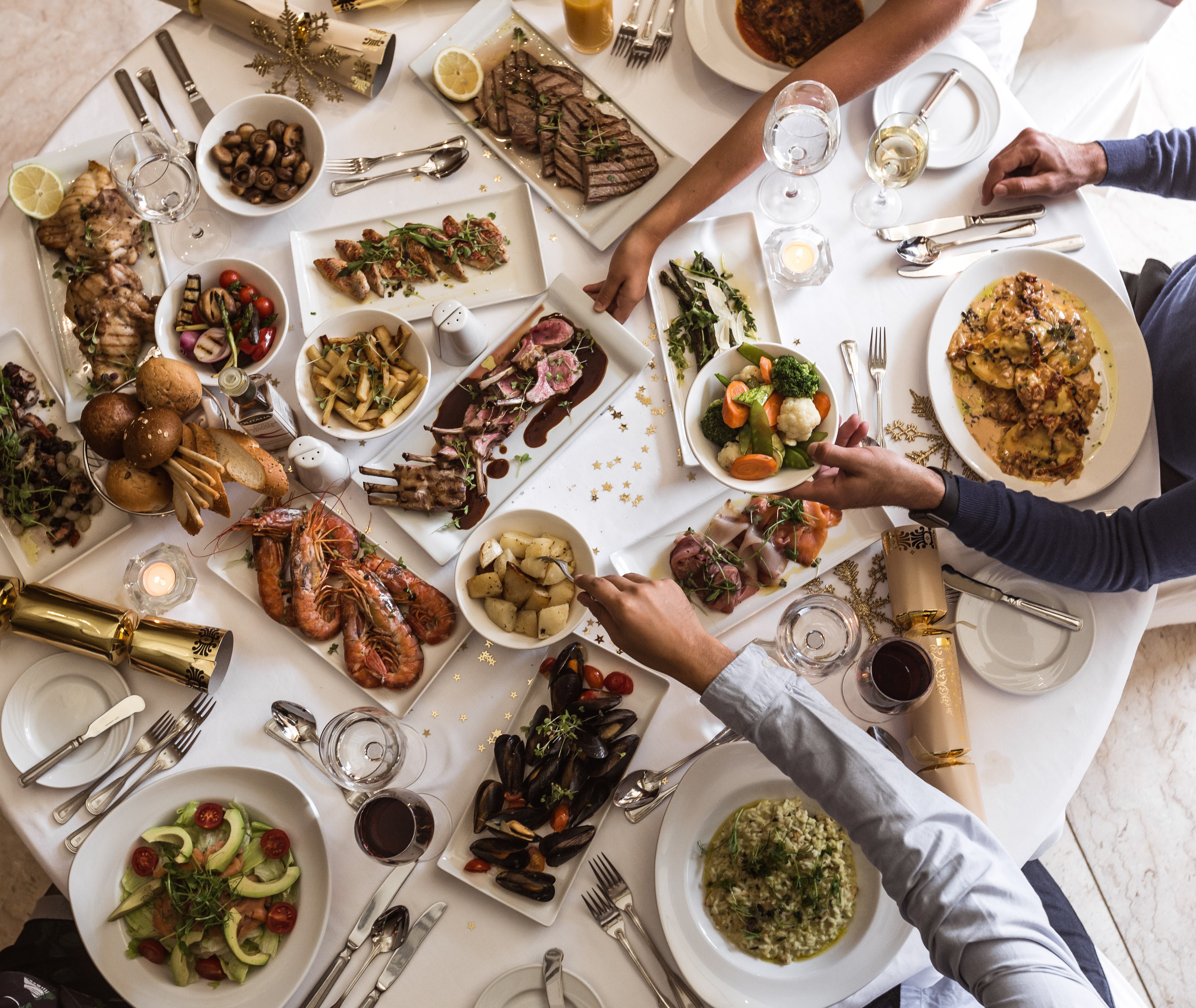 Christmas Day buffet lunch